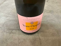 Veuve clicquot rosé champagne (3x) - afbeelding 2 van  3
