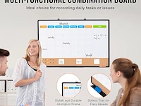 Vevor combo board kurk prikbord - afbeelding 2 van  3