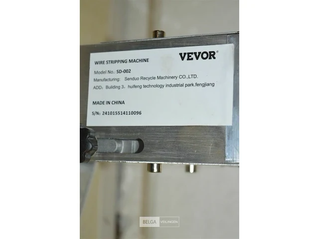 Vevor kabel stripmachine manoweer 30x10cm - afbeelding 4 van  5