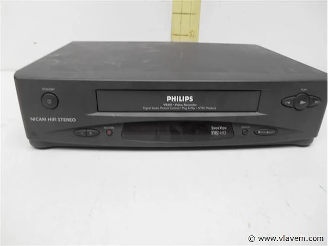 Vhs player philips vr501/16 - afbeelding 1 van  2