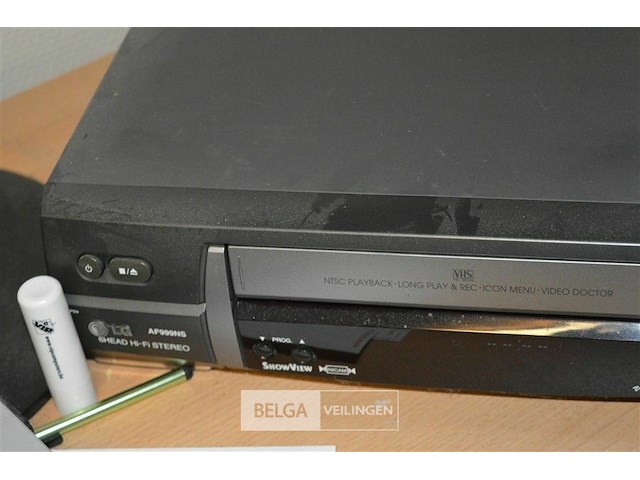 Vhs videospeler lg - afbeelding 3 van  3