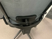 Viasit linea ergonomische bureaustoelen - blauw (4x) - afbeelding 3 van  8