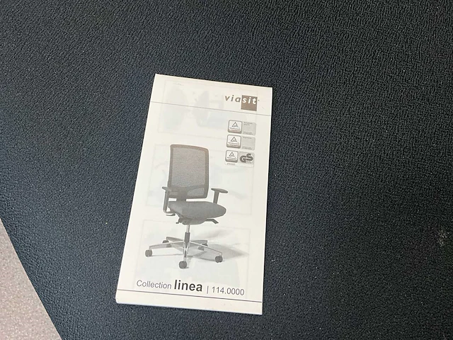 Viasit linea ergonomische bureaustoelen (4x) - afbeelding 6 van  10