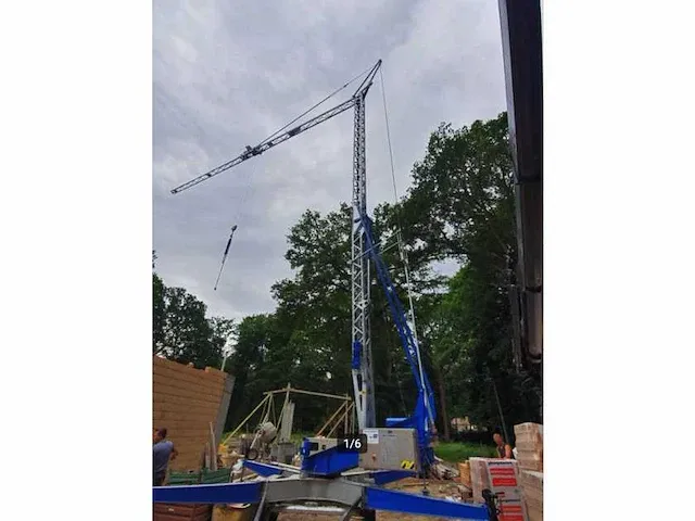Vicario omv 380 mobiele kraan / bouwkraan / dakdekkerskraan - 2020 - afbeelding 1 van  10