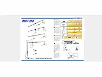 Vicario omv 380 mobiele kraan / bouwkraan / dakdekkerskraan - 2020 - afbeelding 10 van  10