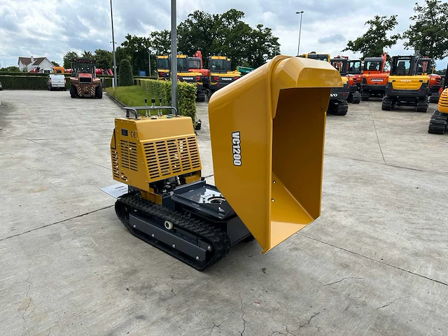 Vicsec - 2025 - vc1200 - mini rupsdumper - afbeelding 3 van  23