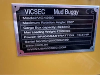 Vicsec - 2025 - vc1200 - mini rupsdumper - afbeelding 16 van  23