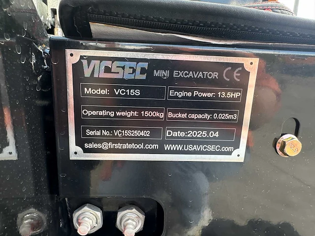 Vicsec - 2025 - vc15s - midigraafmachine - afbeelding 28 van  34