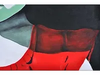 Victor landeta (bilbao, 1981) - origineel, zeer groot - afbeelding 7 van  9