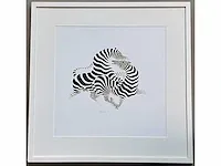 Victor vasarely (hongarije 1906-1997) topwerk - afbeelding 2 van  5