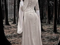 Victoriaans gothic jurk (2xl) - afbeelding 4 van  5