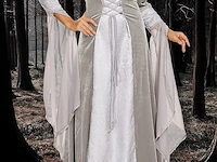 Victoriaans gothic jurk (2xl) - afbeelding 5 van  5