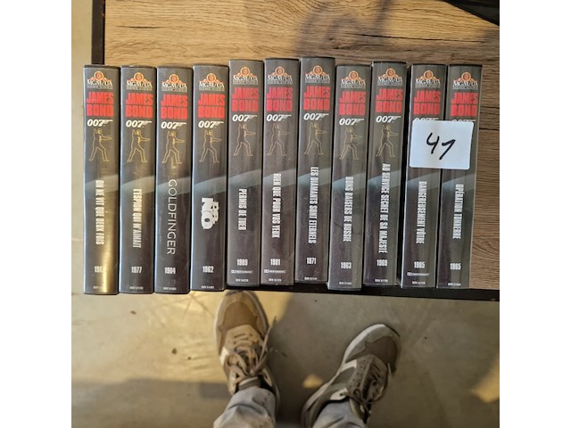 Videofilms james bond - afbeelding 1 van  1