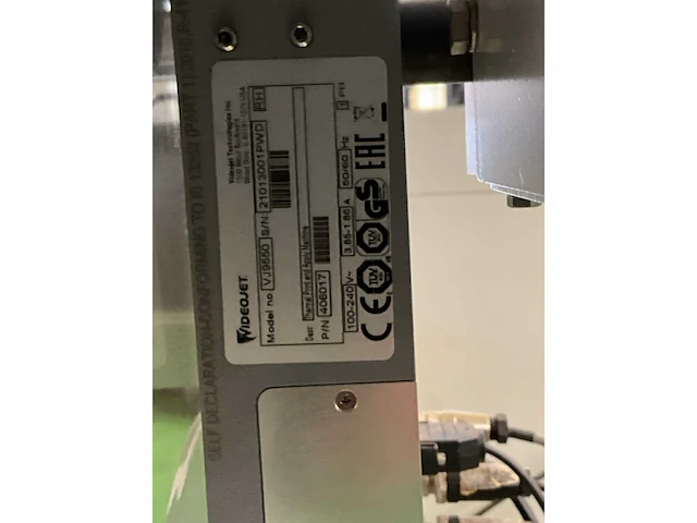 Videojet vj9550 etiketteermachine - afbeelding 5 van  5