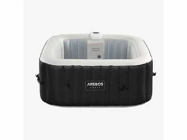 Vierkant corfu spa zwembad met led - 2400w - afbeelding 5 van  8