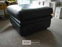 Vierkante lederen poef - afbeelding 4 van  4