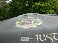 Vierkante parasol met voet - afbeelding 6 van  7