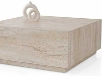 Vierkante spaanplaat salontafel