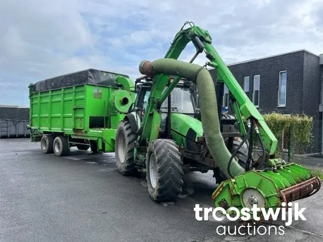 Vierwielaangedreven landbouwtractor combinatie - afbeelding 1 van  23