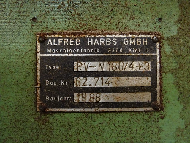 Vierzijdige freesmachine alfred harbs - afbeelding 6 van  14