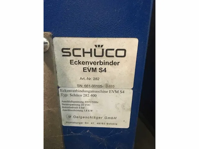 Vierzijdige hoekenpers evm s4 (eckenverbinder) - afbeelding 2 van  10
