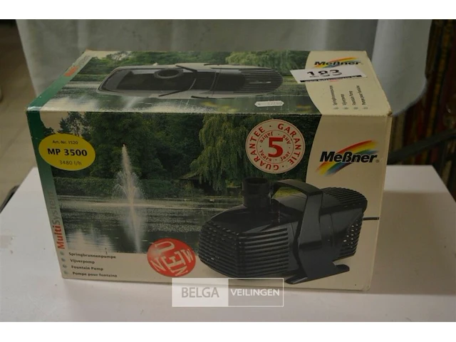 Vijverpomp mp3500 , 3480l/u - afbeelding 1 van  3