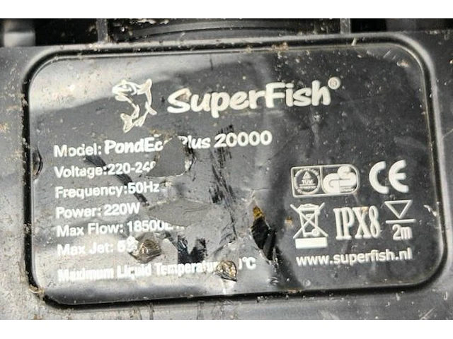 Vijverpomp superfish - afbeelding 3 van  4