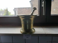 Vijzel in massief koper - afbeelding 1 van  1