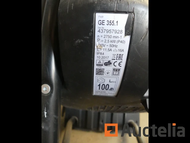 Viking ge 355.1 elektrische tuinhakselaar - afbeelding 6 van  7