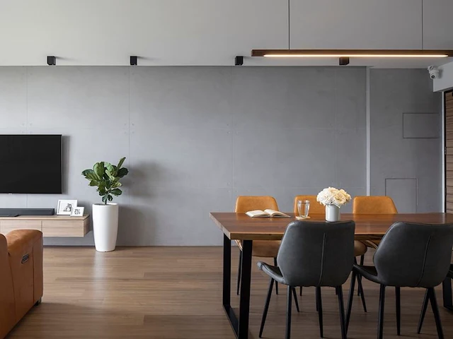Vilana 125 design pendel armatuur walnoot - afbeelding 5 van  8