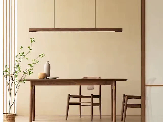 Vilana 125 design pendel armatuur walnoot - afbeelding 7 van  8