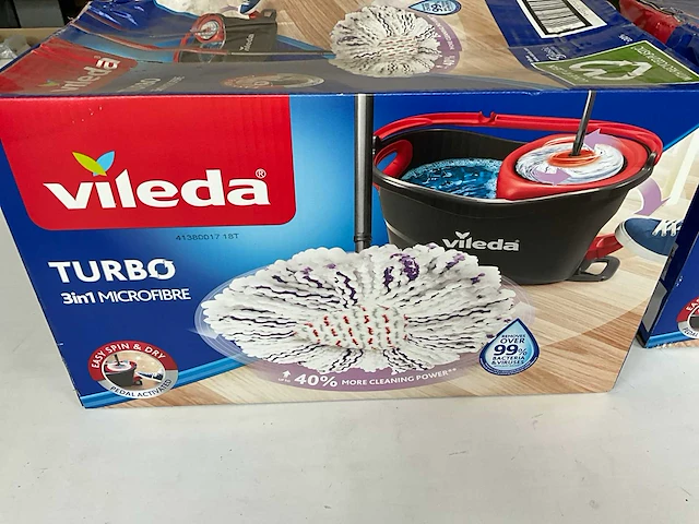 Vileda dweil set 3 in 1 (2x) - afbeelding 2 van  9