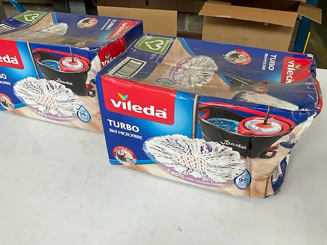 Vileda dweil set 3 in 1 (2x) - afbeelding 8 van  9