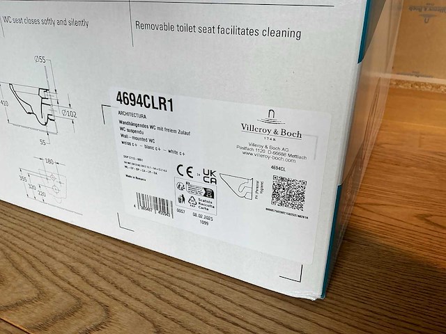 Villeroy & boch architectura hangtoilet (2x) - afbeelding 2 van  2