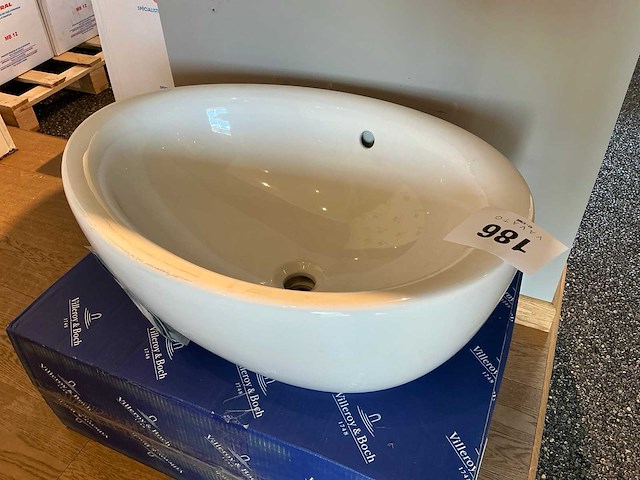 Villeroy & boch aveo opzet wastafel - afbeelding 1 van  4