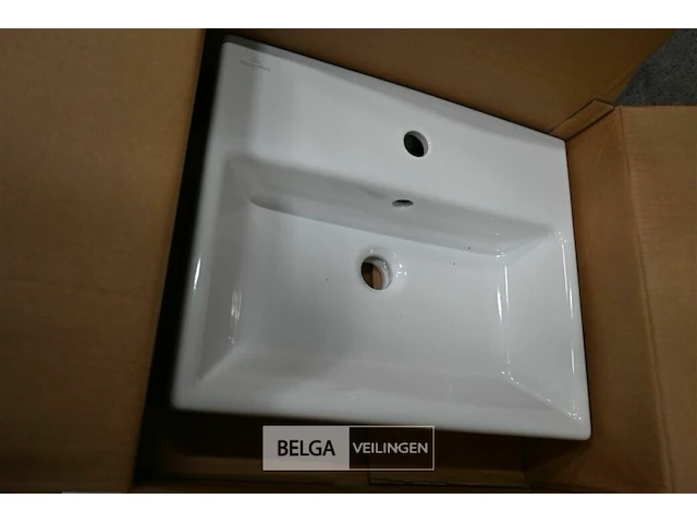 Villeroy & boch lavabo steen-keramiek l50xb24 cm wit - afbeelding 1 van  1