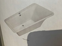 Villeroy & boch squaro edge 12 ovaal zitbad - afbeelding 2 van  3