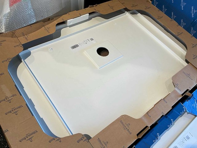 Villeroy & boch squaro infinty 1490 douchebak (2x) - afbeelding 2 van  6