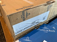 Villeroy & boch squaro infinty 1490 douchebak (2x) - afbeelding 5 van  6