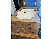 Villeroy & boch squaro infinty 1490 douchebak (2x) - afbeelding 6 van  6