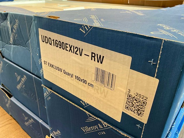 Villeroy & boch st exclusiv quaryl douchebak - afbeelding 4 van  4