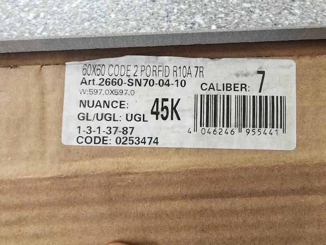 Villeroy&boch code 2 porfid mat 60x60 cm tegel 10,08 m² - afbeelding 4 van  7