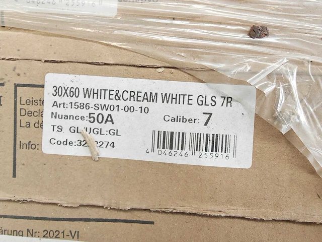 Villeroy&boch glans wit wandtegel 30x60 cm 41,04 m² - afbeelding 4 van  7