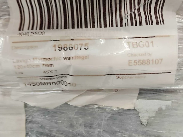 Villeroy&boch marmochic glans zwart wandtegel 40x120 cm 38,4 m² - afbeelding 7 van  7