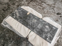 Villeroy&boch marmochic glans zwart wandtegel 40x120 cm 38,4 m² - afbeelding 2 van  7