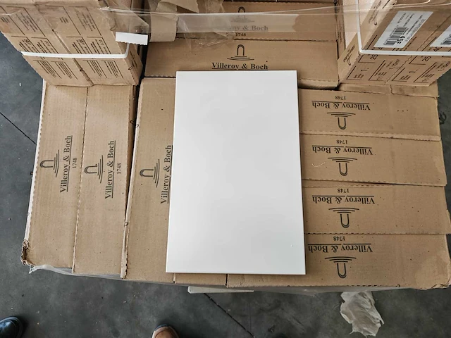 Villeroy&boch mat wit wandtegel 25x40 cm 34,1 m² - afbeelding 5 van  7