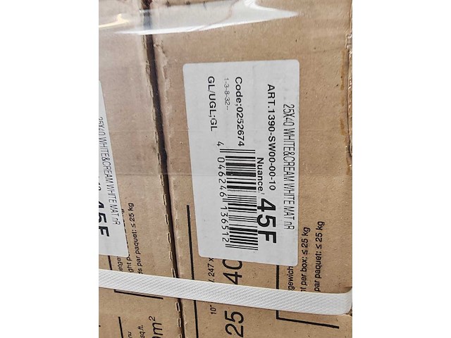 Villeroy&boch mat wit wandtegel 25x40 cm 34,1 m² - afbeelding 7 van  7