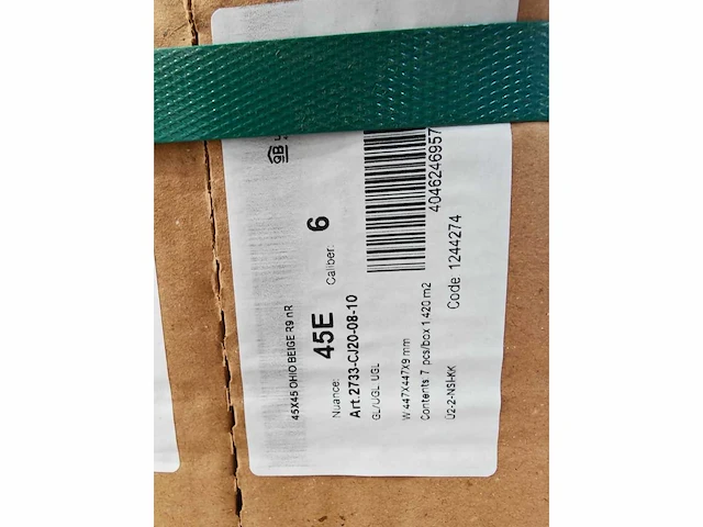 Villeroy&boch ohio beige mat 45x45 cm tegel 24,09 m² - afbeelding 4 van  7