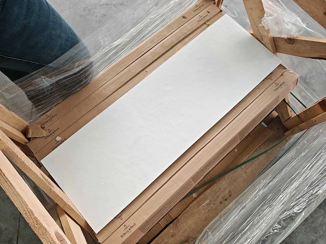Villeroy&boch soft white wandtegel 33x99 cm 14,38 m² - afbeelding 4 van  8