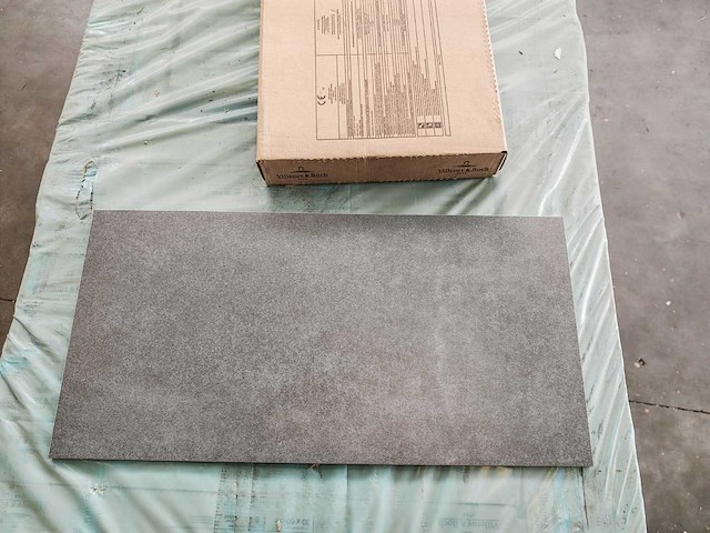 Villeroy&boch x-plane antraciet mat vloertegel 30x60 cm 44,28 m² - afbeelding 1 van  8